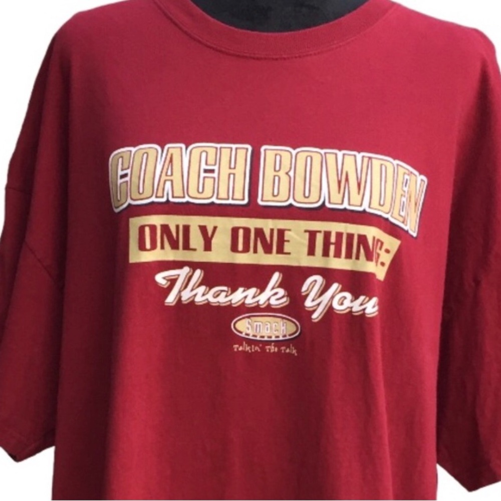 Men’s Coach Bowden Thank You Tee